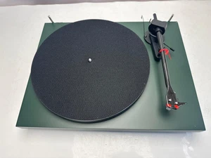 Pro-Ject Debut EVO 2 Turntable Satin Fir Green (damaged) - Picture 1 of 13