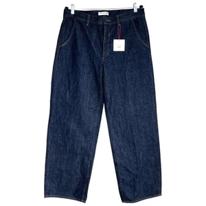 Uniqlo x Ines De La Fressange Womens Wide Leg Jeans Size 32 French Normcore NWT - Picture 1 of 9