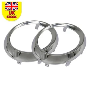 2x For Toyota Sienna SE 2011-2017 Fog Light Lamp Bezel Cover Chrome Trim Rings - Picture 1 of 10