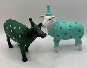 Lote de 2 figuras de animales de fiesta Ankyo Target circo granja decoración de pasteles juguetes pijama - Imagen 1 de 7