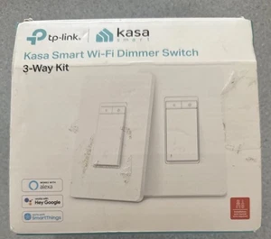 TP-Link KS230KIT Kasa Smart 3 Way Dimmer Switch KIT - White - Picture 1 of 2