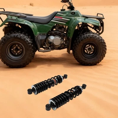 Par de 2 amortecedores traseiros compatíveis com Kawasaki Bayou 220 1988-2002/250 2003-2011 - Imagem 1 de 4