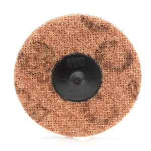 Scotch-Brite Roloc Surface Conditioning Disc, SC-DR, A/O Coarse, TR, 3 in, with - Picture 1 of 1