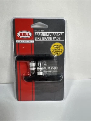 Nuevo Bell Binder 450 Premium Mountain Touring Bicicleta Bicicleta V-Brake Pads B9 Foto 1 de 2
