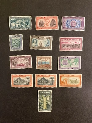 New Zealand 1940 Centennial Set Mint Very Lightly Hinged Or Better - Image 1 of 2