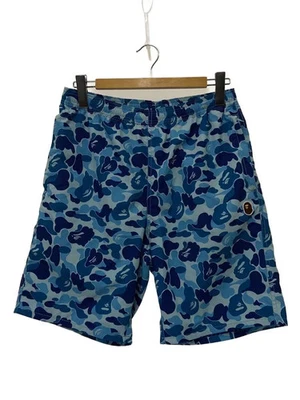 A BATHING APE BEACH Pants blue L Used - Image 1 of 4
