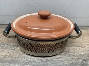 Guernsey Kochgeschirr Vintage Kasserolle mit filigranem Halter - Bild 1 von 11