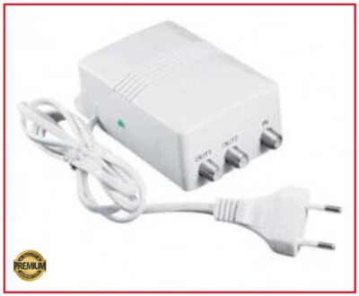 Amplificatore di segnale linea per antenna tv digitale terrestre da interno uhf - Immagine 1 di 2