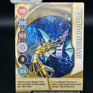 Bakugan HYDRO POWER Metal Gate Card GOLD 2009 BA593-GA-SM-GB 11/48q IMPRINTED - Bild 1 von 8