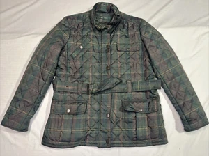 Chaqueta Lauren Ralph Lauren Mujer Plus Botón Cremallera Acolchada Cinturón LRL De Colección Med - Imagen 1 de 12