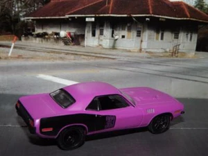 1971 Plymouth Cuda Hemi 386 V-8 Die Cast Muscle Car! - Bild 1 von 4