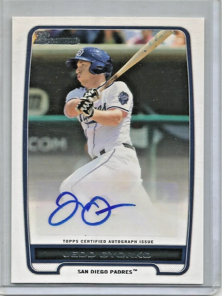 Jedd Gyorko 2012 Bowman Autograph Rookie - Image 1 of 1