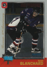 1998 Bowman Chrome CHL Golden Anniversary #24 Sean Blanchard Serial #d /50
