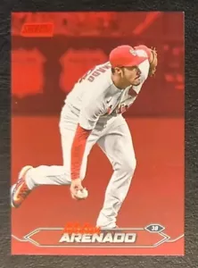 2024 Topps Stadium Club Nolan Arenado Lámina Roja Paralelo #275 - Imagen 1 de 2