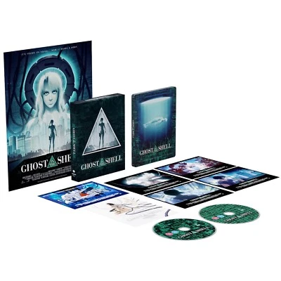 GHOST IN THE SHELL (4K ULTRA HD STEELBOOK) ZAVVI LIMITED EDITION! BRAND NEW! - Image 1 of 4