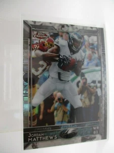 Jordan Matthews Eagles 2015 Topps Chrome Xfractors #97 - Imagen 1 de 2