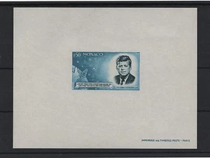 MONACO BLOC SPECIAL 8 " J.F. KENNEDY CAPSULE MERCURY 1964 ND " NEUF xx TTB P814 - Photo 1/2