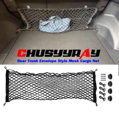 Rear Trunk Envelope Style Mesh Web Cargo Net for DODGE CHALLENGER 2008-2023 New — 第 1/4 张图片