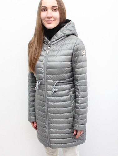 Cappotto giacca piumino lungo trapuntato donna MONCLER Barbel RARO taglia 2 S M
