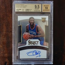 2014-15 Select JOEL EMBIID /275 BGS 9.5 GEM MINT Rookie Signatures RC AUTO 10