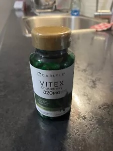 Vitex Chasteberry Supplement | 820Mg | 150 Capsules | Vitex Agnus-Castus Fruit f - Picture 1 of 1