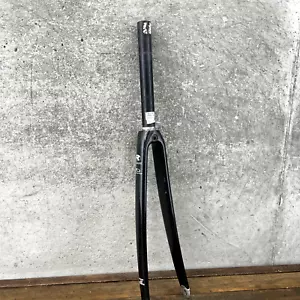 Vintage Reynolds Ouzo Integrated 700c Carbon Fork 1 1/8" Threadless Road 2004 9" - Picture 1 of 18