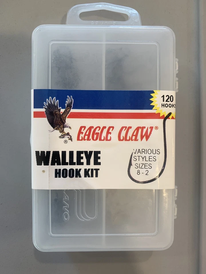 Набор крючков Eagle Claw Walleye 120 шт. - Изображение 1 из 1