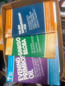 3 Booklets Pycnogenol Evening Primrose & Ginko Biloba Passwater Good Health Gui - Foto 1 di 2