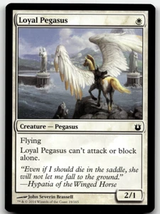 MTG Loyal Pegasus Born of the Gods 19/165 Regular Common - Picture 1 of 1