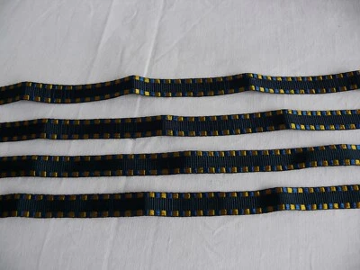 Ancien galon tissage soie passementerie 3,29 m en 4 métrages - Photo 1/4