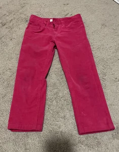 KIDS Girl Chalk Fuchsia Pink CORDUROY PANTS SIZE 3-4years - Picture 1 of 2