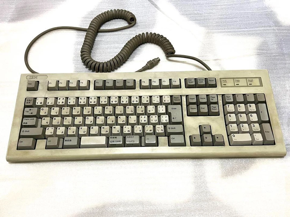 IBM Japanese Keyboard Model 5576 A01 79F0167 PS2 Keyboard Made in Japan Untested - Image 1 of 4
