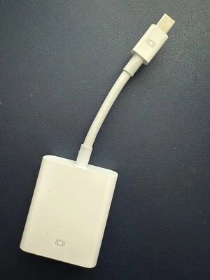Apple OEM Thunderbolt Mini Display Port DP To VGA Cable Adapter - Rare A1307 - Image 1 of 4