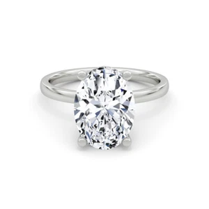 Diamond Engagement Ring VVS2 D Oval 2 Ctw Lab Created IGI Certified Special - Picture 1 of 12