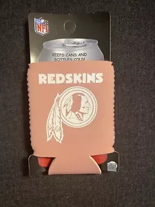 New NFL Washington Redskins Pink 12oz Beer Soda Insulated Can Holder Cooler - Picture 1 of 2