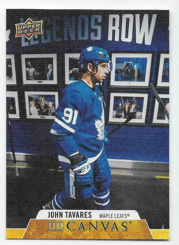  2020 - 21 UPPER DECK SERIES 2 HOCKEY UD CANVAS CARDS C121-C210 U-Pick From List - Image 1 of 1