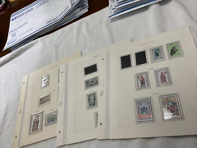 ANDORRA-(-1973-1978-)-HISTORICAL EVENTS-LOT OF Stamps-MNH..# 2715 - Image 1 of 4