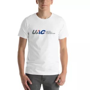 Camiseta unisex de manga corta UAC United Aircraft Corporation - Imagen 1 de 6