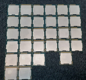 LOT of i-series CPU's i3-i5-1xi7 Series LOT OF 31x (THIRTY ONE) Processors