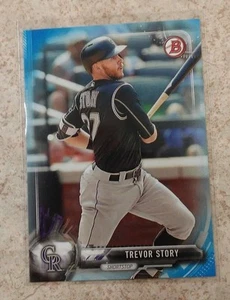 2017 Bowman TREVOR STORY Blue 065/150 - Picture 1 of 1
