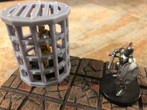 Cage Trap pack set - 28mm scale for tabletop gaming - D&D, Pathfinder, Warhammer - Picture 1 of 4