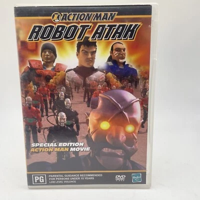 Action Man Robot Atak Special Edition DVD Hasbro 2004 Free Postage - Image 1 of 3
