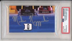 Mike Krzyzewski Duke Basketball SIGNED HOF Signature PSA DNA COA Autograph NCAA - Picture 1 of 2