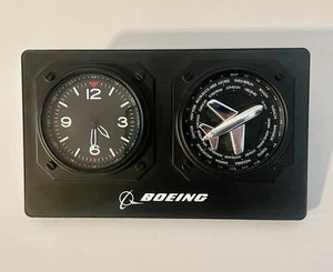 Boeing Flugzeug Cockpit Instrument Weltzeituhr mit internationalen Zeitzonen getestet - Bild 1 von 7