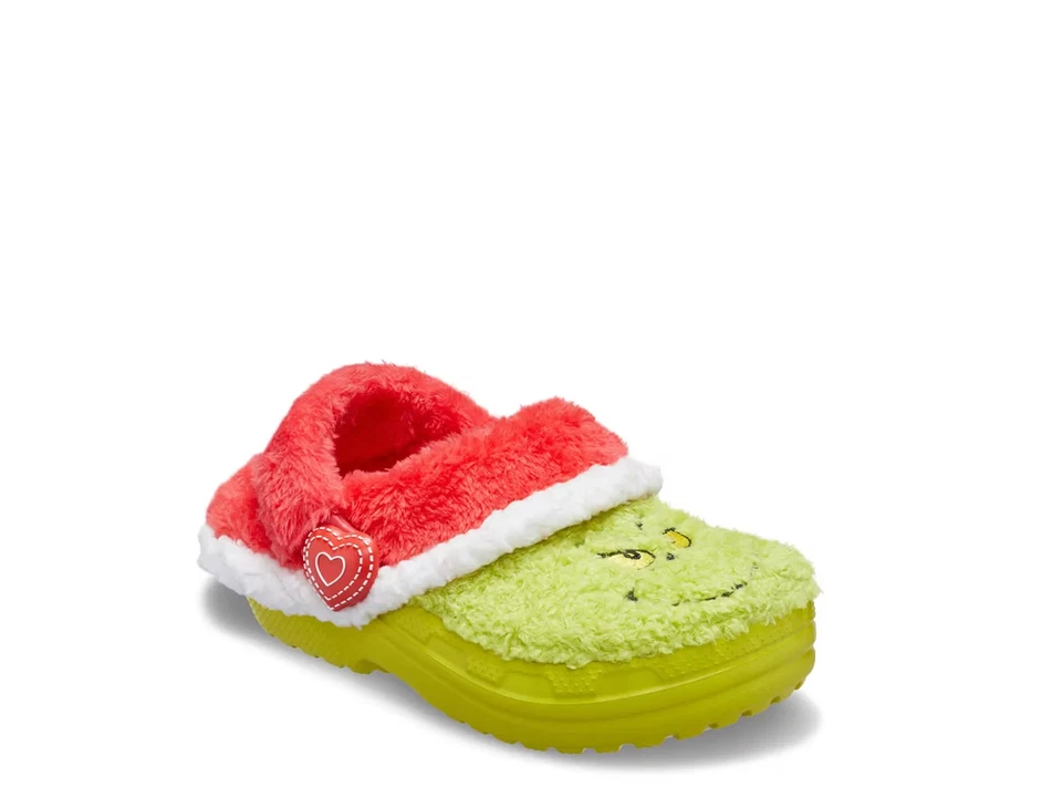 Zapatillas de niño Crocs The Grinch zueco clásico Foto 1 de 1