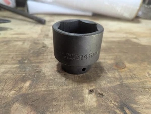 Proto 7476M, 46mm Shallow Impact Socket, 1/2" Drive, 6 Point - Picture 1 of 6