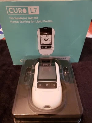 CURO-L7 Professional Grade Blood Cholesterol Testing Home KIT - Image 1 of 4