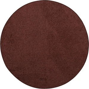 Chocolate Pet Friendly 2' Round Area Rug - Stain & Fade Resistant - Picture 1 of 12
