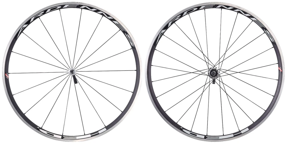 HED Ardennes SL 合金钳公路自行车轮组 QR 轮辋制动 Shimano 11s 700c — 第 1/4 张图片