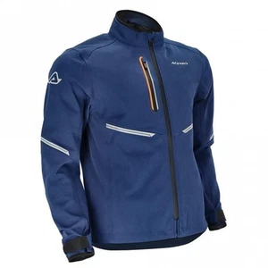 Acerbis Men's X-DURO Waterproof Off Road Enduro Jacket (Blue/Orange) - Picture 1 of 3